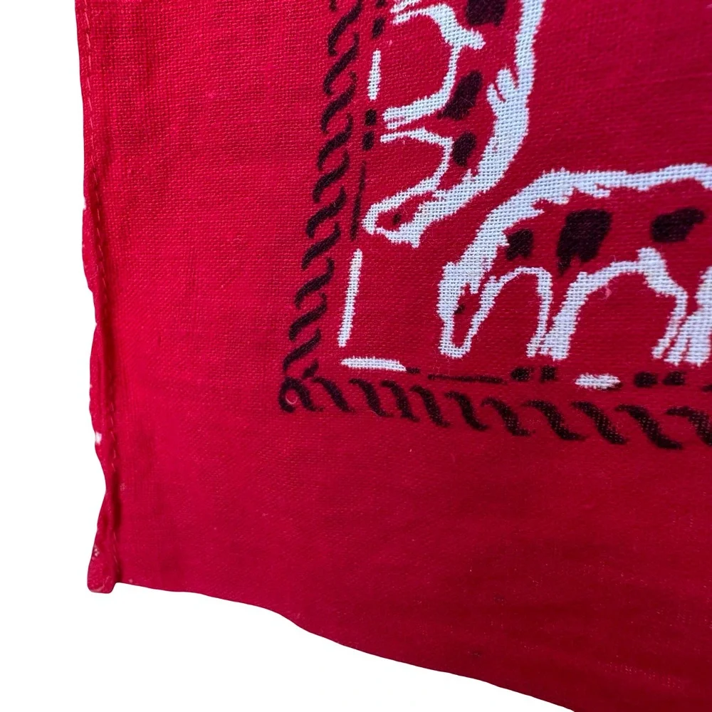 Swagger red cotton